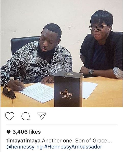 Timaya Signs New Endorsement Deal with Hennessy Nigeria Timaya Hennessy OkayNG - Timaya Signs New Endorsement Deal with Hennessy Nigeria