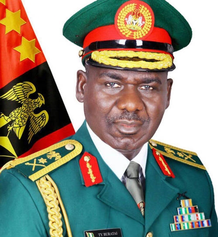 Chief of Army Staff, Lt-Gen Tukur Buratai
