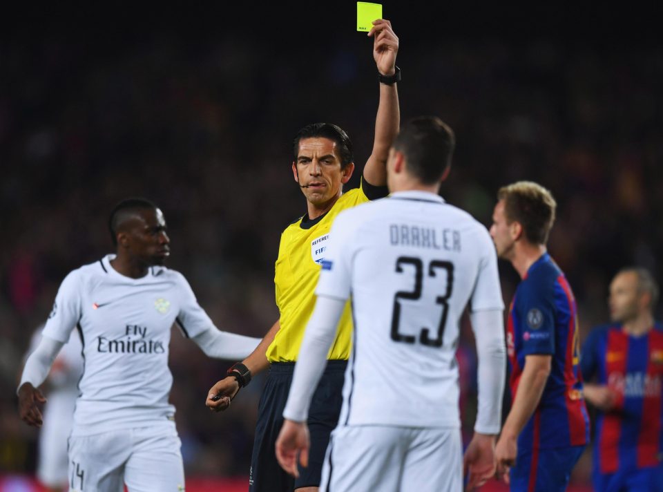 eLixir Referee Who Officiated Barcelona Vs PSG Match To Be Demoted