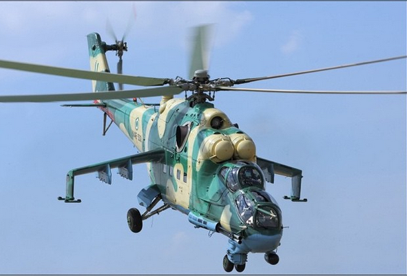 Nigerian Air Force Helicopter