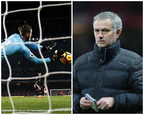 De Gea and Mourinho