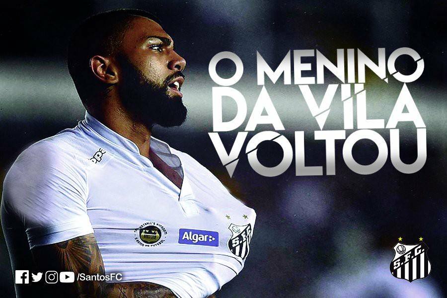 DONE DEAL: Santos FC sign Inter Milan forward Gabriel Barbosa on loan DONE DEAL: Santos FC sign Inter Milan forward Gabriel Barbosa on loan