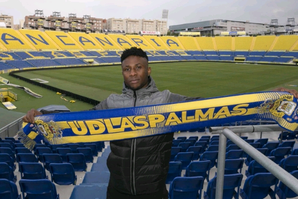 Las Palmas Confirm the signing of Nigerian forward Imoh Ezekiel Imoh Ezekiel - Las Palmas Confirm the signing of Nigerian forward Imoh Ezekiel