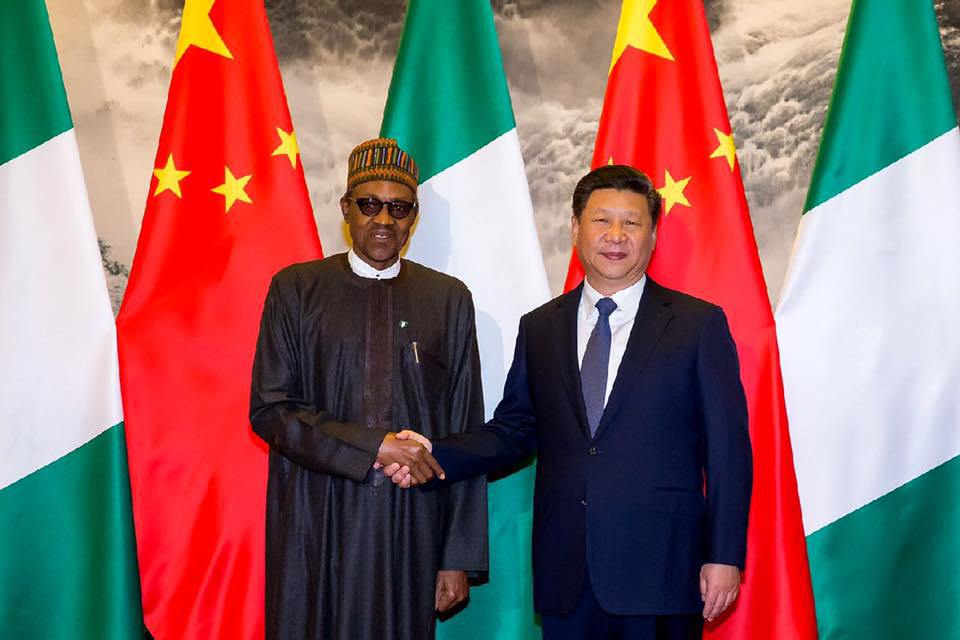 china-partners-Nigeria Muhammadu Buhari and Chinese President, Xi Jinping play President