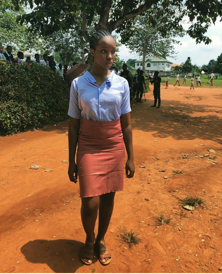 #BBNaija: Bambam Looking Hot In A Secondary School Uniform 36ef1aa6 ba52 492a 8e46 edfbdf55127f - #BBNaija: Bambam Looking Hot In A Secondary School Uniform