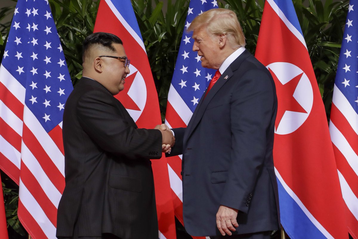 Nigerian Government Congratulates US And North Korean Leaders Kim Trump - Nigerian Government Congratulates US And North Korean Leaders