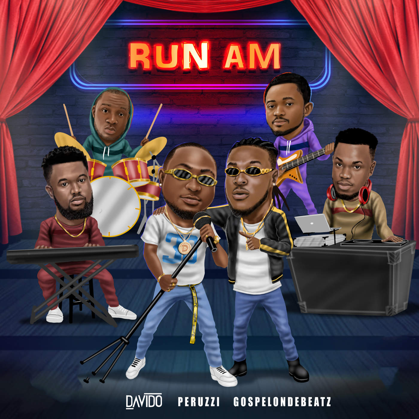 Peruzzi x Davido - Run Am ft. GospelOnDeBeatz