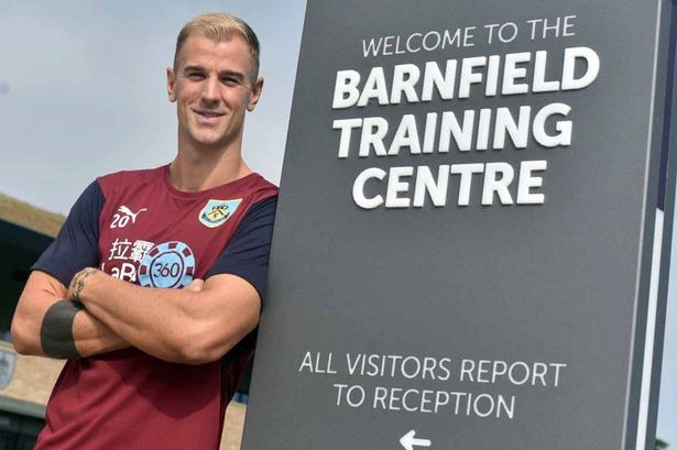 Joe Hart In Burnley