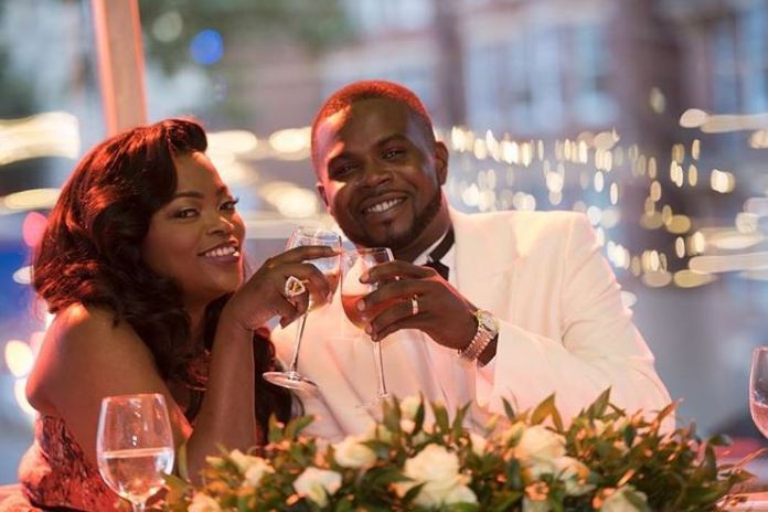 Funke Akindele and JJC Skillz