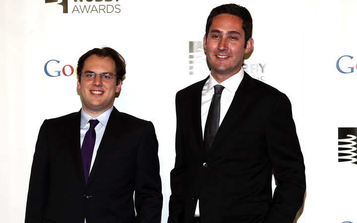 Co-founders of Instagram, Kevin Systrom and Mike Krieger