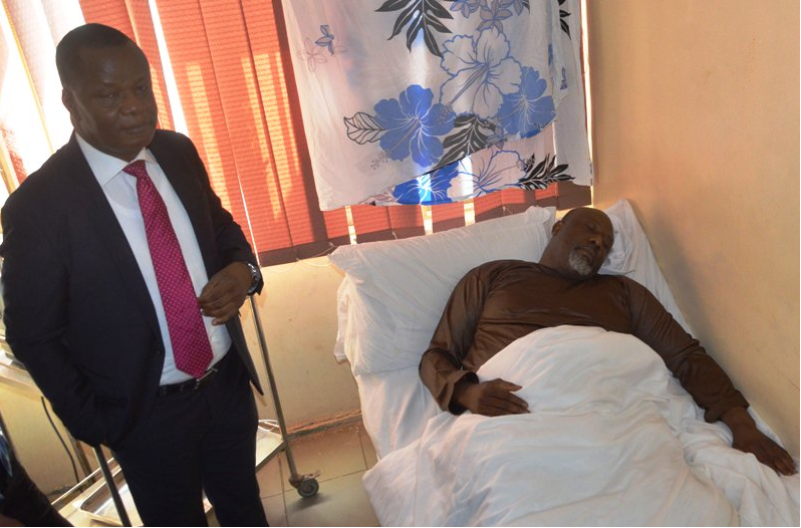 Police Move Dino Melaye from DSS Medical Facility to SARS Office Police Move Dino Melaye from DSS Medical Facility to SARS Office