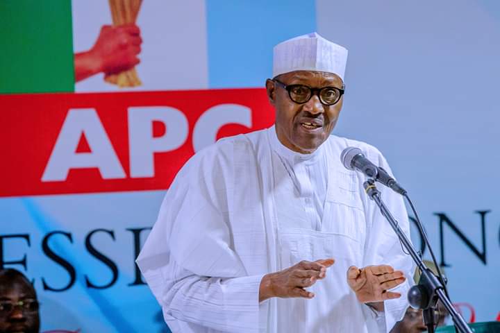 Snatch ballot boxes at the risk of your life - Buhari warns at APC caucus meeting Buhari APC Meeting Okay Nigeria - Snatch ballot boxes at the risk of your life - Buhari warns at APC caucus meeting