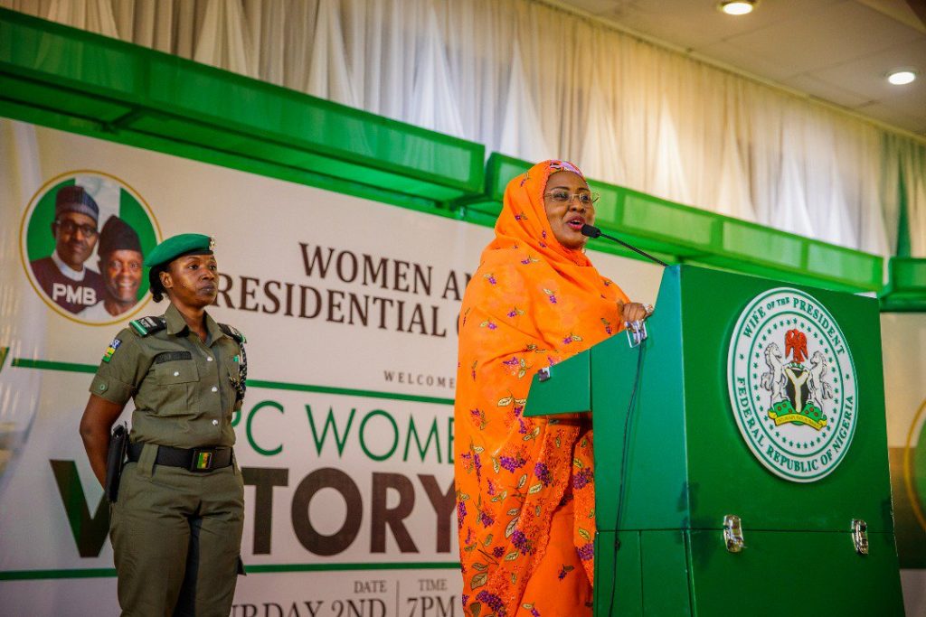 “My husband will eliminate the gap between rich and poor”, Aisha Buhari assures Nigerians Aisha Buhari Dinner Okay ng - “My husband will eliminate the gap between rich and poor”, Aisha Buhari assures Nigerians