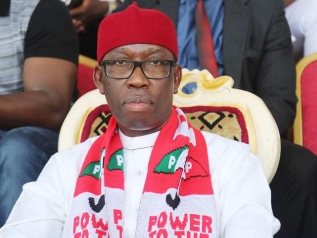 JUST IN! PDP's Ifeanyi Okowa declared winner of 2019 governorship election in Delta JUST IN! PDP's Ifeanyi Okowa declared winner of 2019 governorship election in Delta