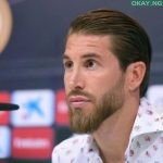 Ramos during the press conference.