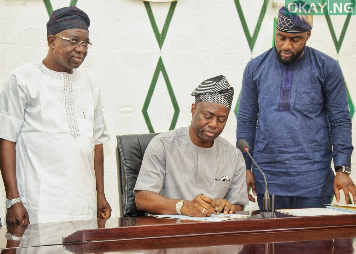 Seyi Makinde cuts down Oyo 2019 budget from N285bn to N182bn