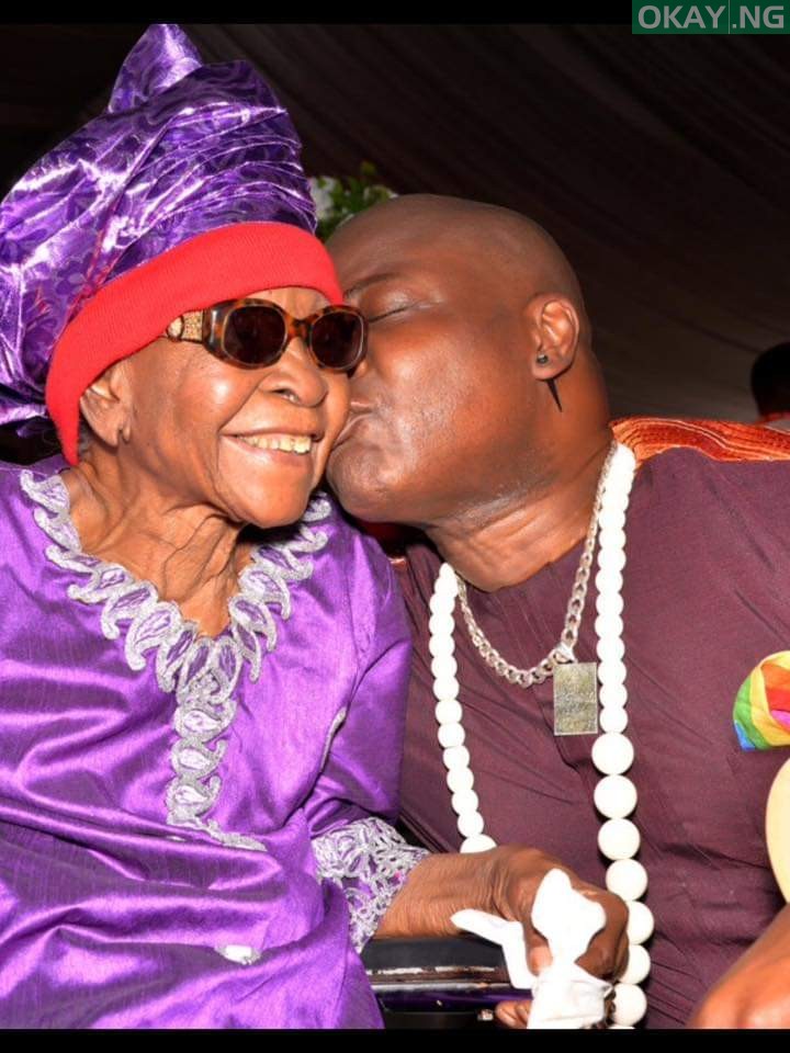 Charly Boy and his late mother