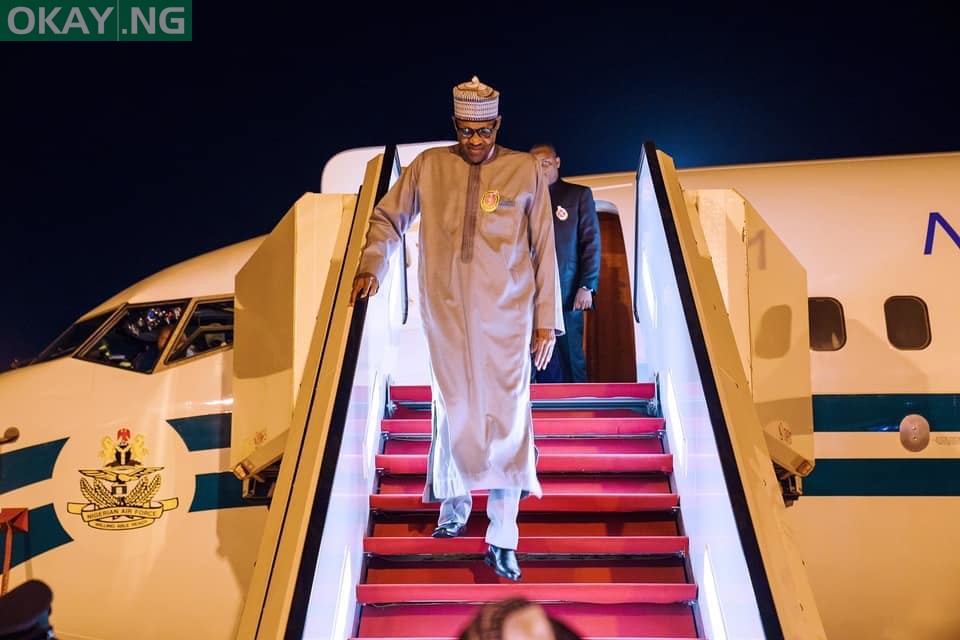 President Muhammadu Buhari returns to Nigeria