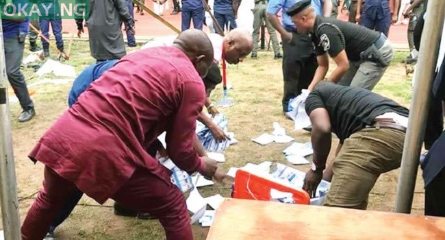 Snatched Ballot Boxes