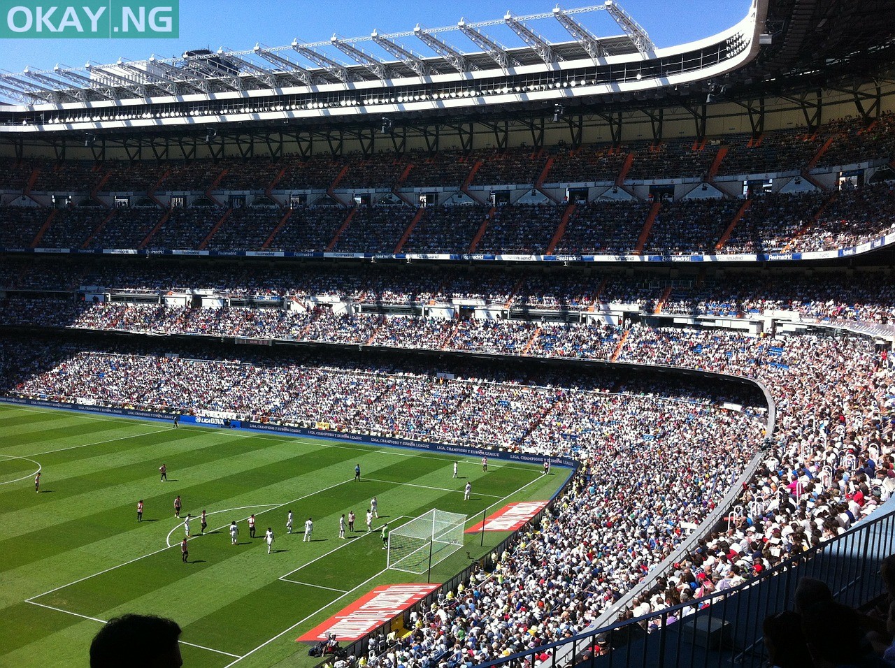Real Madrid’s Bernabeu Stadium