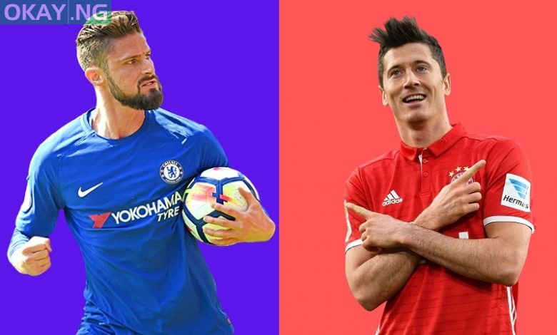 Champions League: Chelsea vs Bayern Munich – Official Starting Line Up
