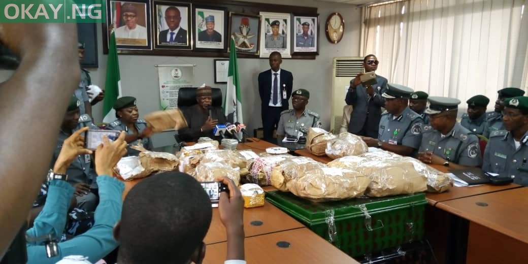 Nigeria Customs seize $8m cash at Lagos airport