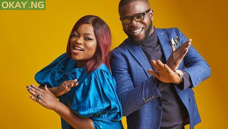 Funke Akindele and husband, JJC Skillz