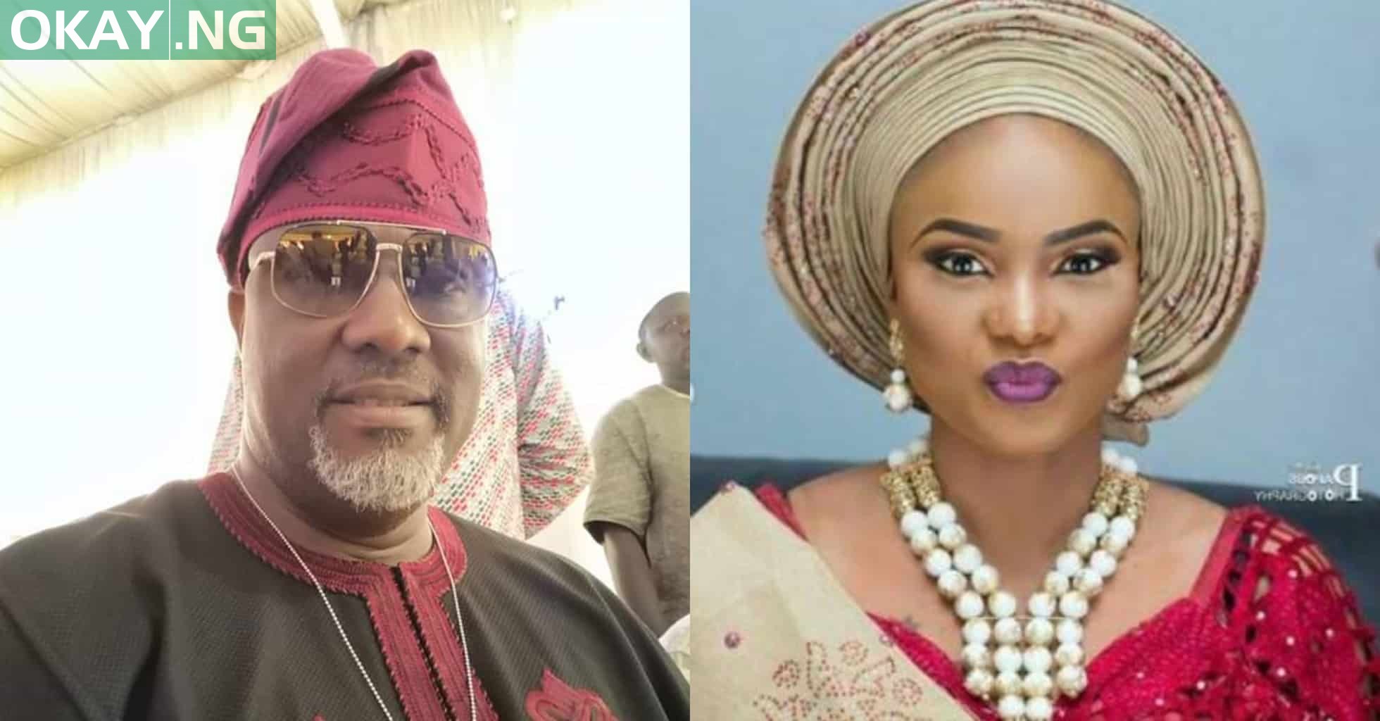 Dino Melaye and Iyabo Ojo