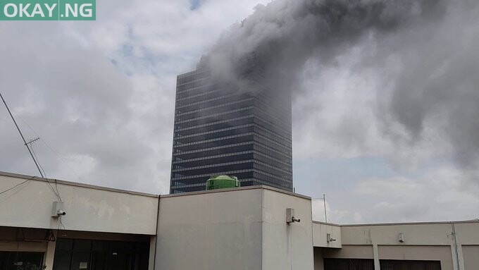 Fire at World Trade Centre in Abuja