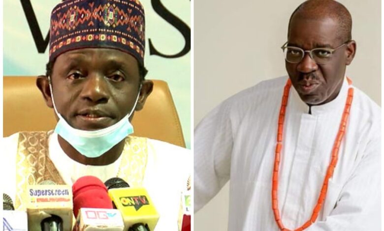 Mai Mala Buni and Godwin Obaseki