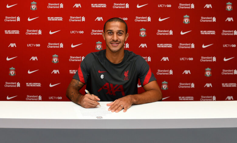 Thiago Alcantara joins Liverpool from Bayern Munich