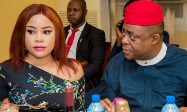 Femi Fani-Kayode abd Precious Chikwendu
