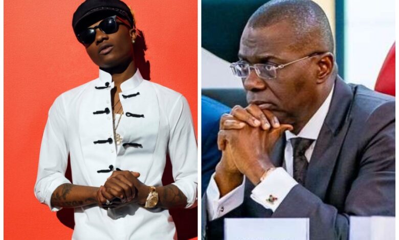 WizKid and Sanwo-Olu