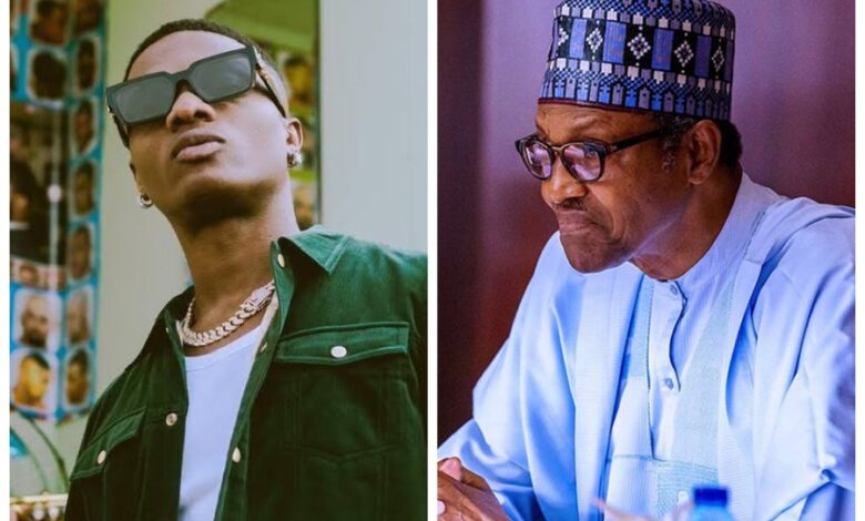 WizKid and Buhari