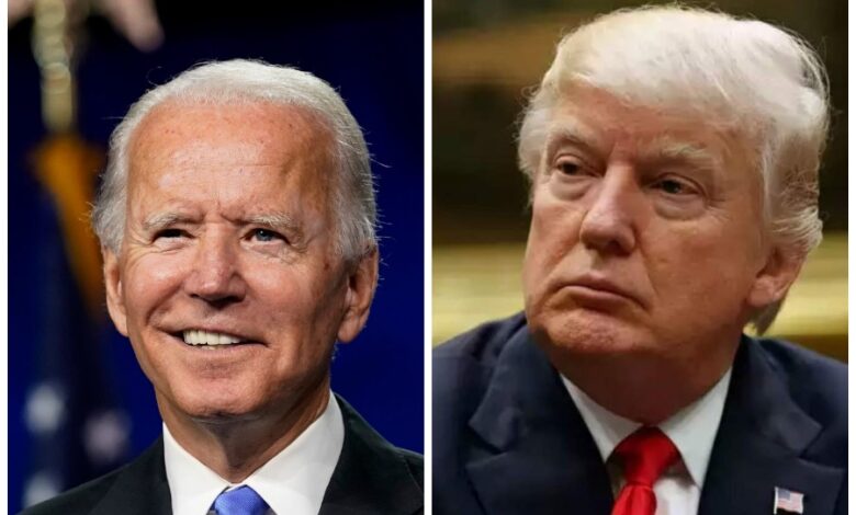 Biden and Trump