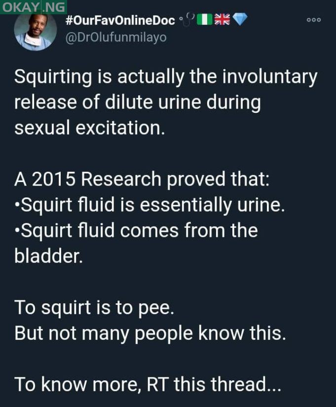 The difference between squirting and peeing