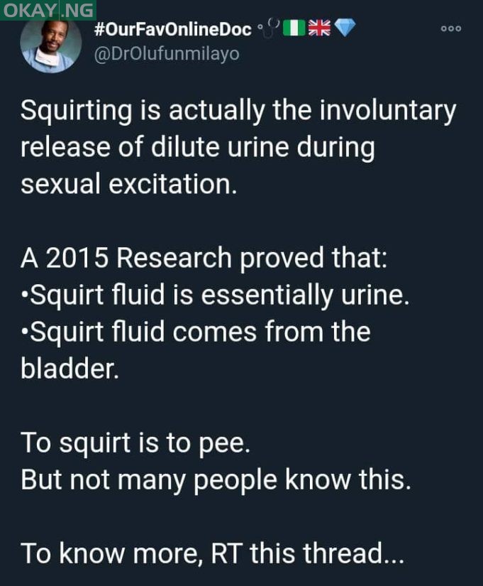 When Women Squirt Is It Urine