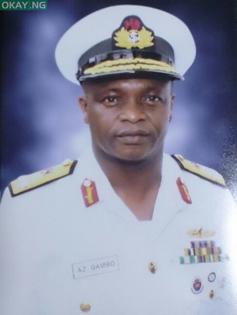 Chief of Naval Staff, Rear Admiral A.Z Gambo