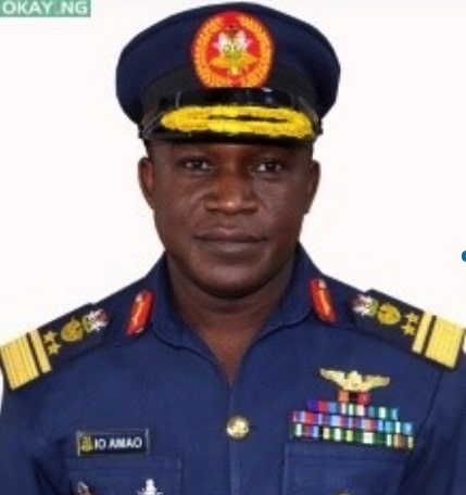 Chief of Air Staff, Air-Vice Marshal I.O Amao