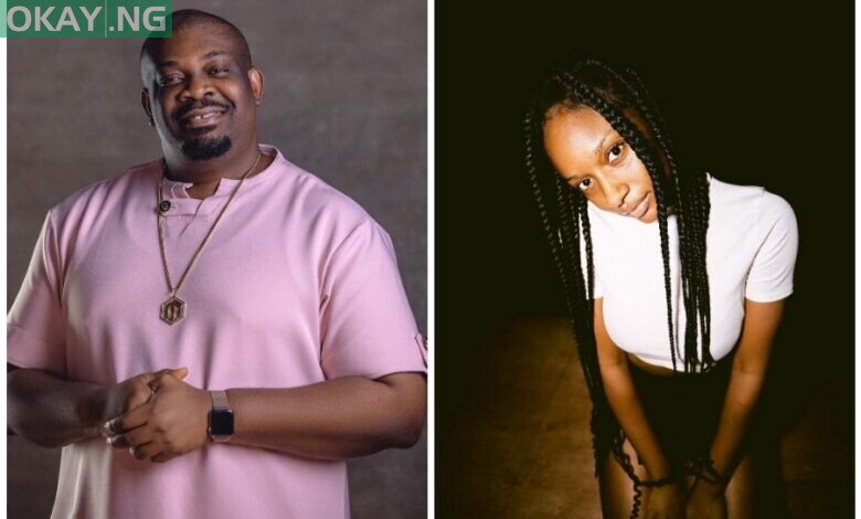 Don Jazzy and Ayra Starr