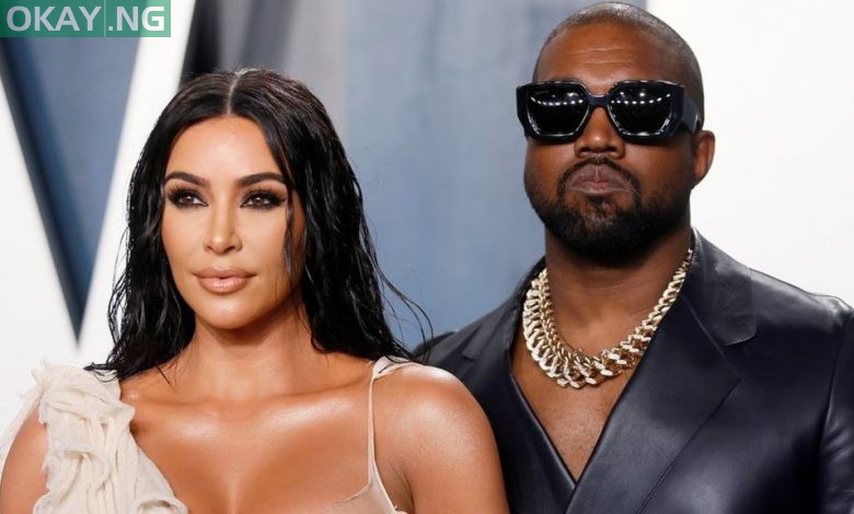 Kim Kardashian and Kanye West