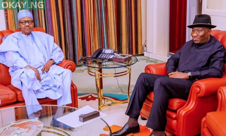 Buhari and Jonathan