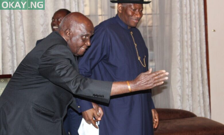 Goodluck Jonathan and late Kenneth Kaunda
