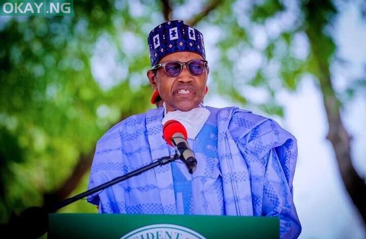 President Muhammadu Buhari in Borno State