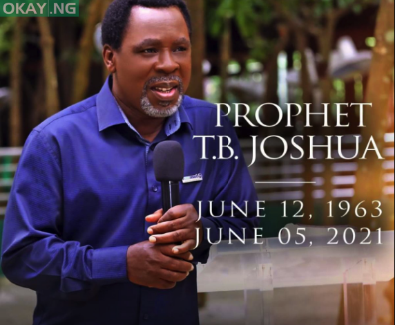 Temitope Balogun Joshua (T.B. Joshua)