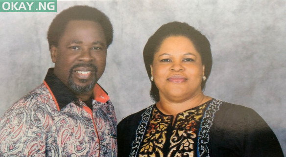 Late TB Joshua and wife, Evelyn