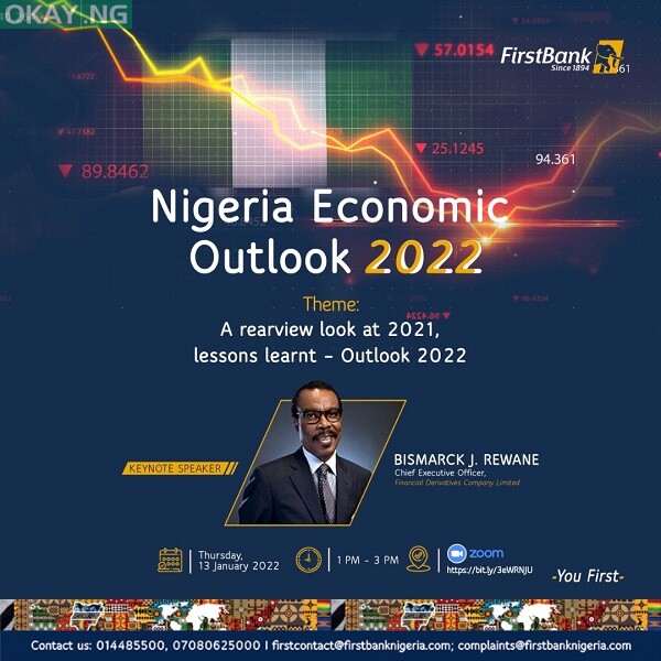 FirstBank to hold Nigerian Economic Outlook Webinar