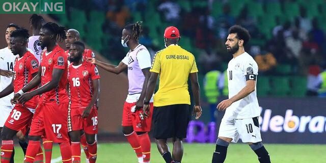 Mohamed Salah scored Egypt's winner against Guinea-Bissau
