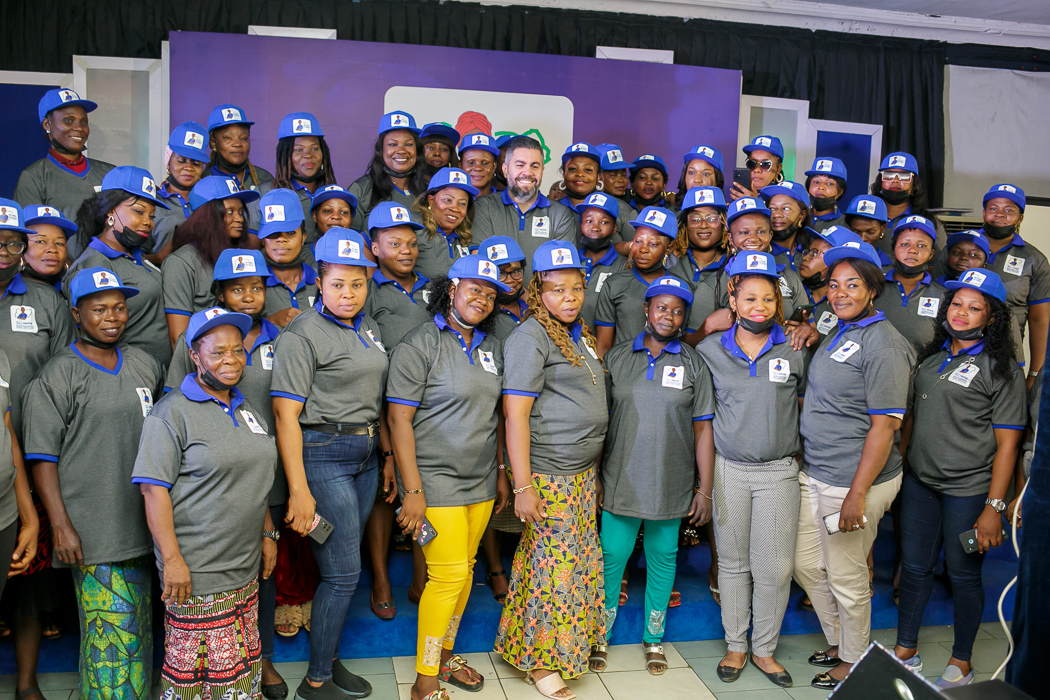 Beneficiaries of the 4th phase of our Nestlé Empowering Rural Women in Nigeria Project during their induction and training in Port Harcourt recently.