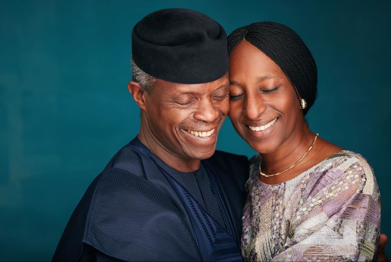 Yemi Osinbajo and his wife, Dolapo